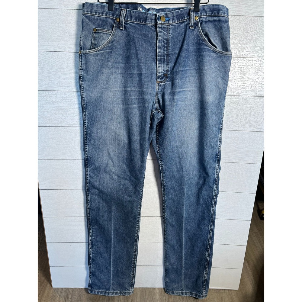 Wrangler 47 Cool Vantage Mens 36x36 Fits 36x35 Cowboy Cut Jeans 47MCVDS